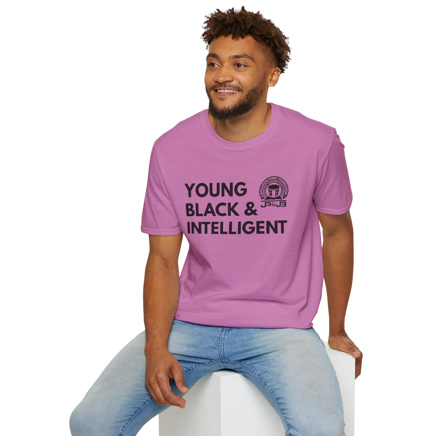 Young, Black, Intelligent JP & JB Crewneck T-Shirt