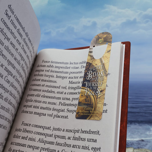 GBW Find Yourself Aluminum Bookmark