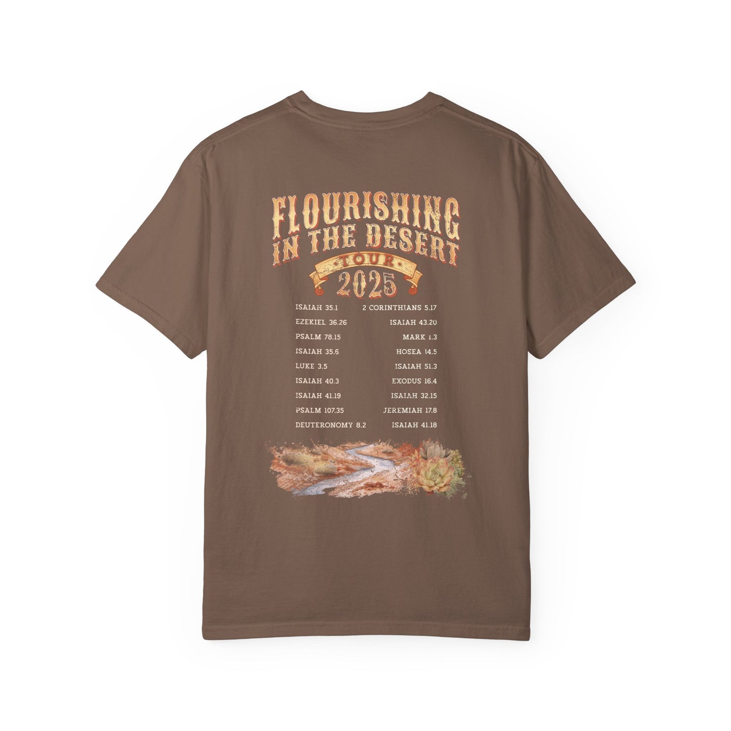 Flourishing in the Desert Tour Shirt 2025