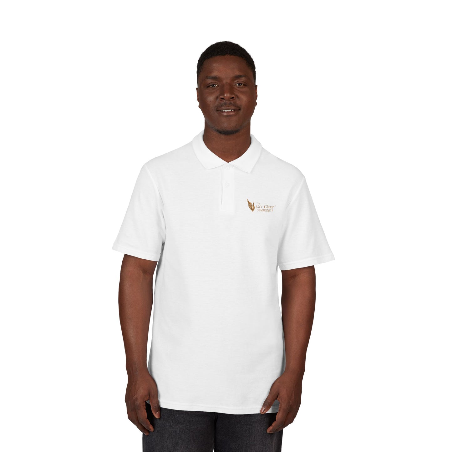 The Go Giver® Community Polo Shirt - Gold Logo