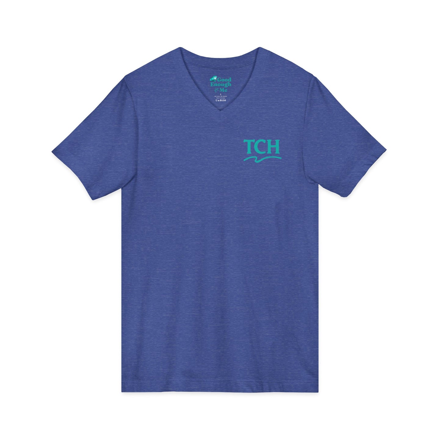 TCH Chest Logo V-Neck Tee