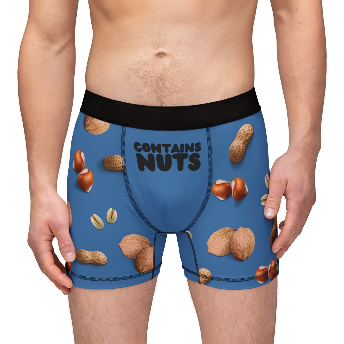 Contains Nuts Men's Boxers
