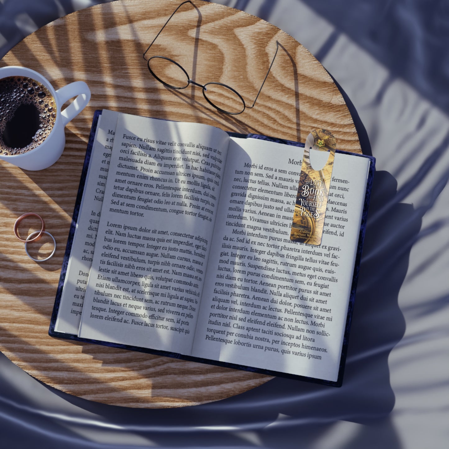 GBW Find Yourself Aluminum Bookmark