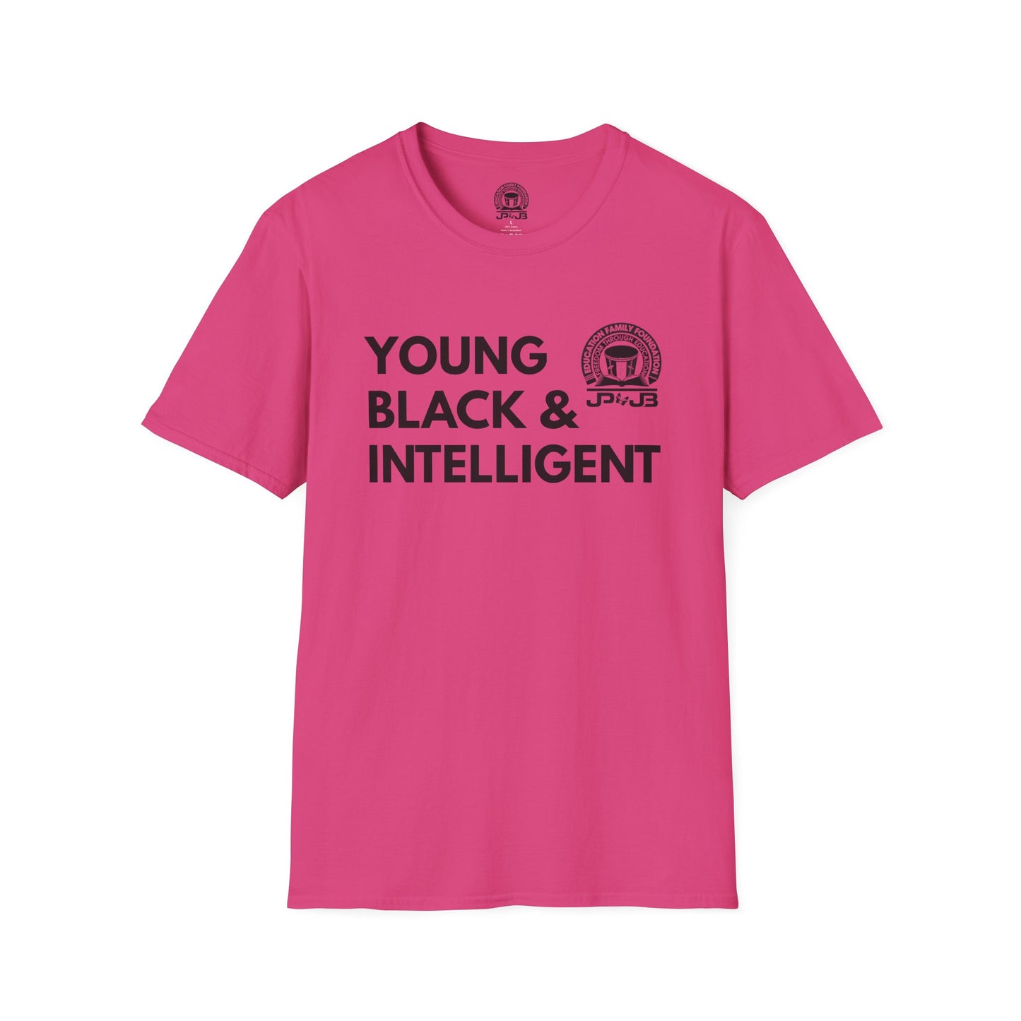 Young, Black, Intelligent JP & JB Crewneck T-Shirt