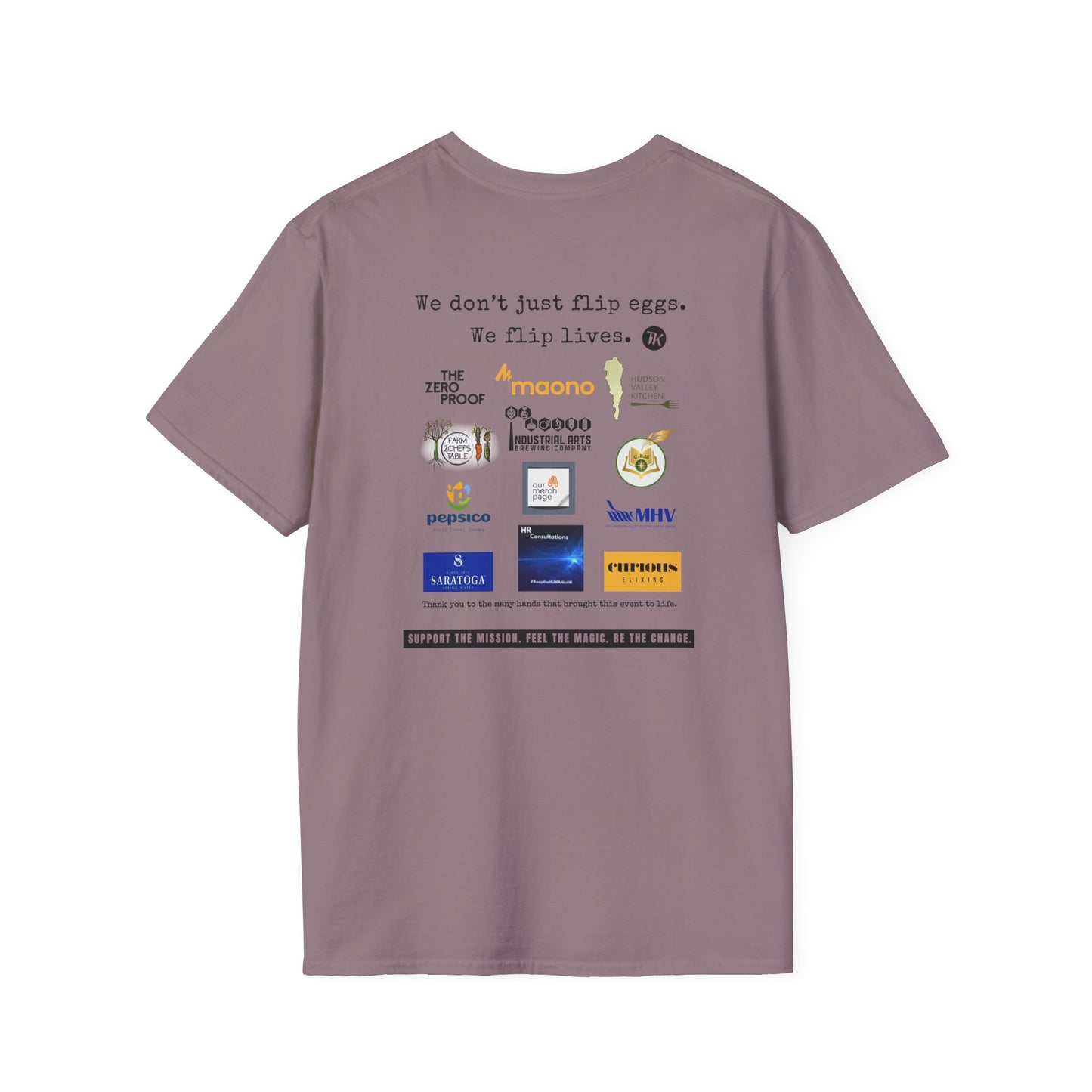 Cooking Up Change 2026 Official TK Back of House Tee