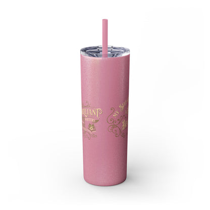 SAMPLE Book & Beverage  Skinny Tumbler, 20oz