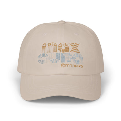 Mr. Lindsay Embroidered Max Aura Dad Cap