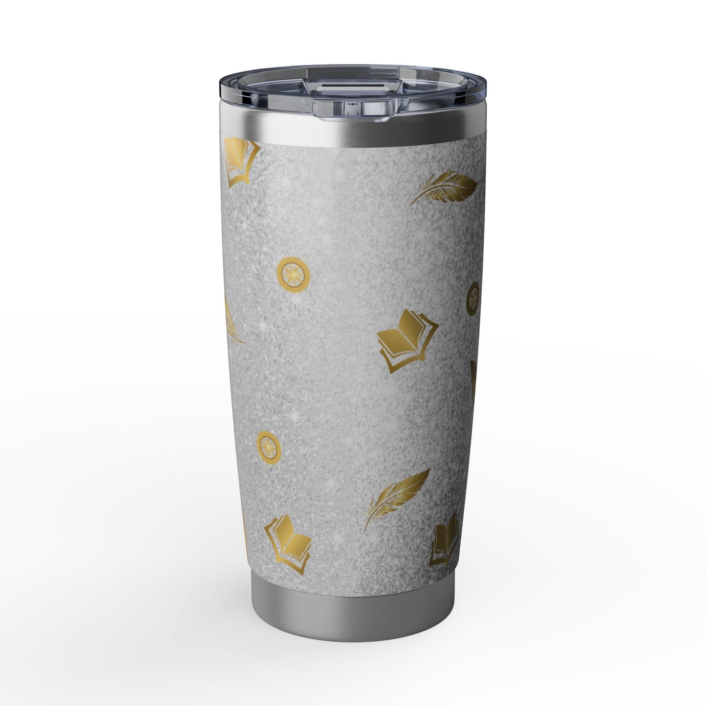 GBW White Sparkle Sip & Story 20oz Tumbler