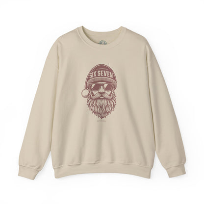 Six Seven Santa Crewneck Sweatshirt - Mr. Lindsay Certified