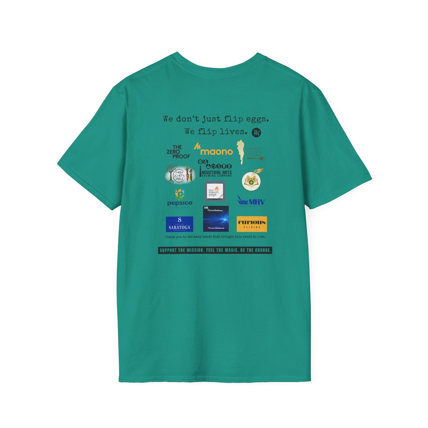 Cooking Up Change 2026 Official TK Back of House Tee
