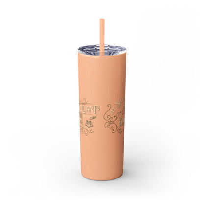 SAMPLE Book & Beverage  Skinny Tumbler, 20oz