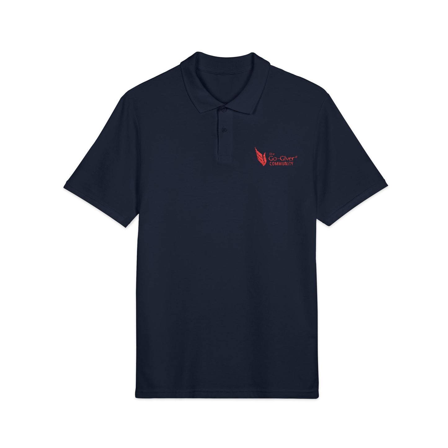 The Go-Giver® Community Polo Shirt - Red Logo
