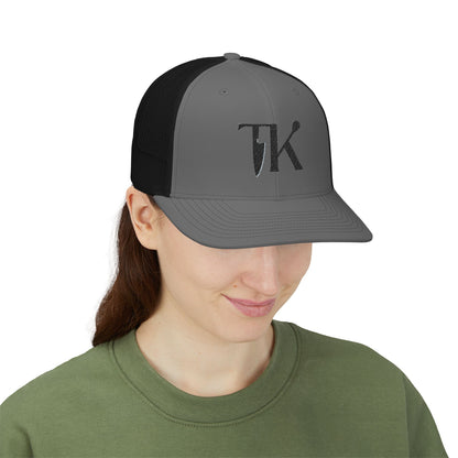 TK Embroidered Snapback Trucker Cap