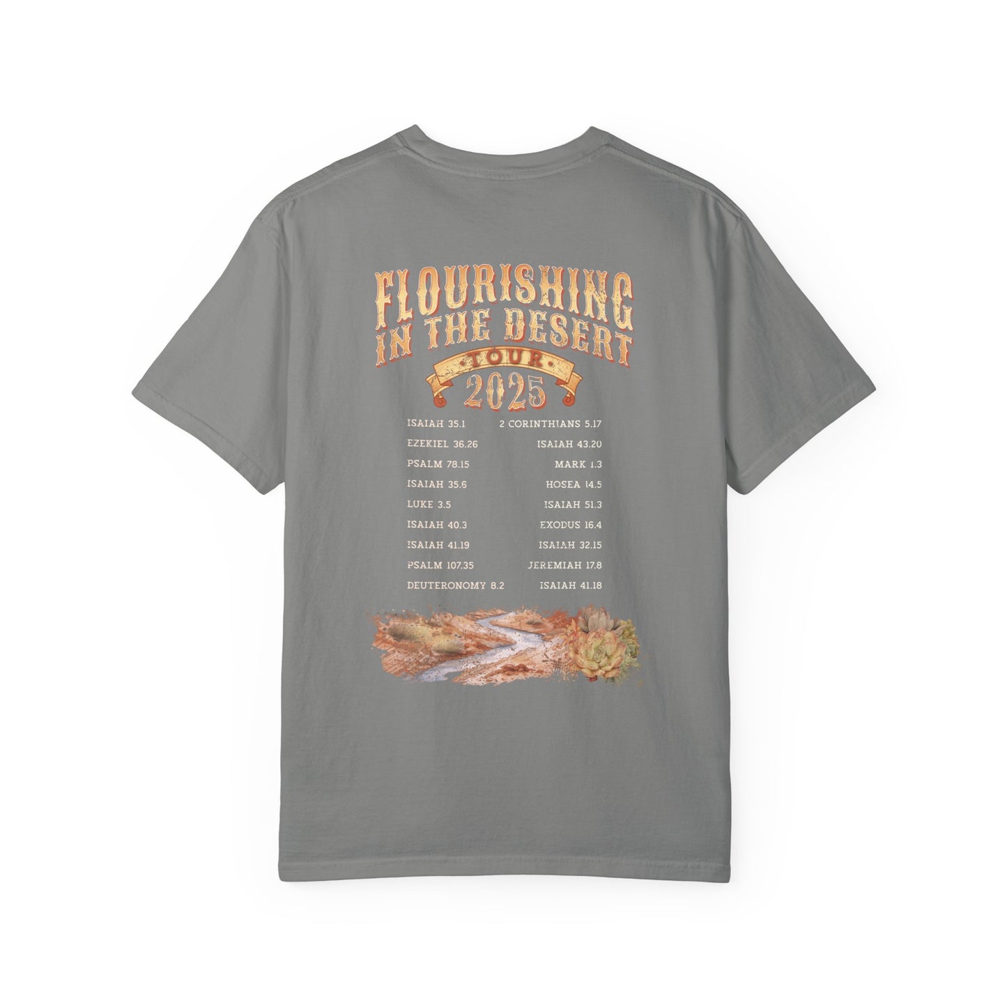 Flourishing in the Desert Tour Shirt 2025