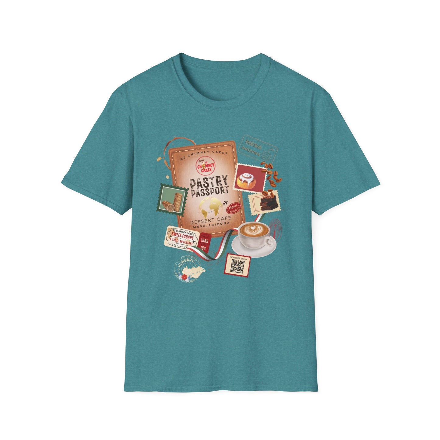 AZ Chimney Cake Pastry Passport Tee