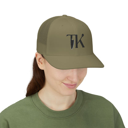 TK Embroidered Snapback Trucker Cap