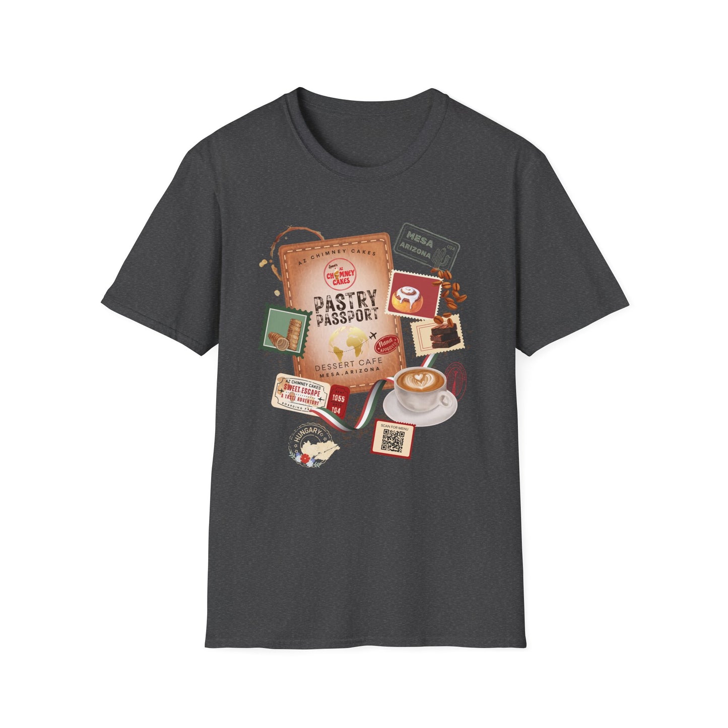 AZ Chimney Cake Pastry Passport Tee