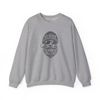 Six Seven Santa Crewneck Sweatshirt - Mr. Lindsay Certified