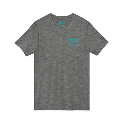 TCH Chest Logo V-Neck Tee