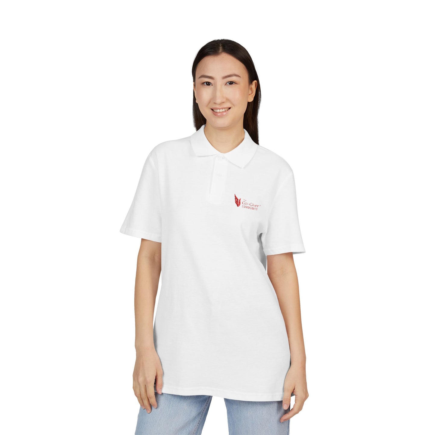 The Go-Giver® Community Polo Shirt - Red Logo