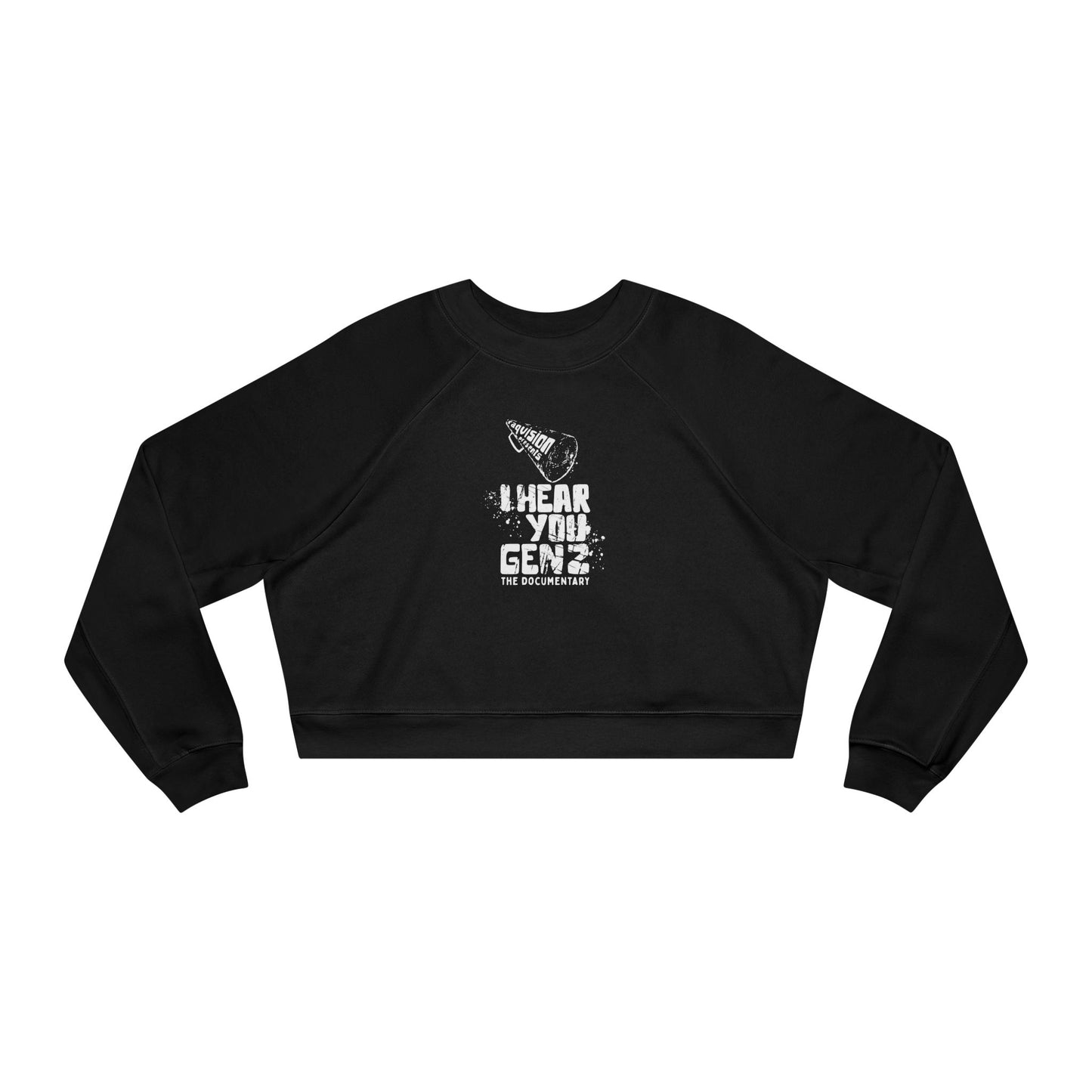 Raqvision Gen Z - That Girl Cropped Fleece Pullover