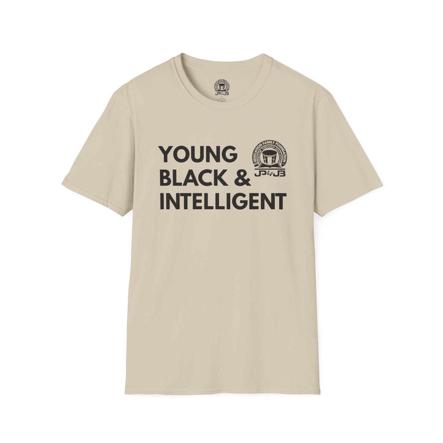 Young, Black, Intelligent JP & JB Crewneck T-Shirt