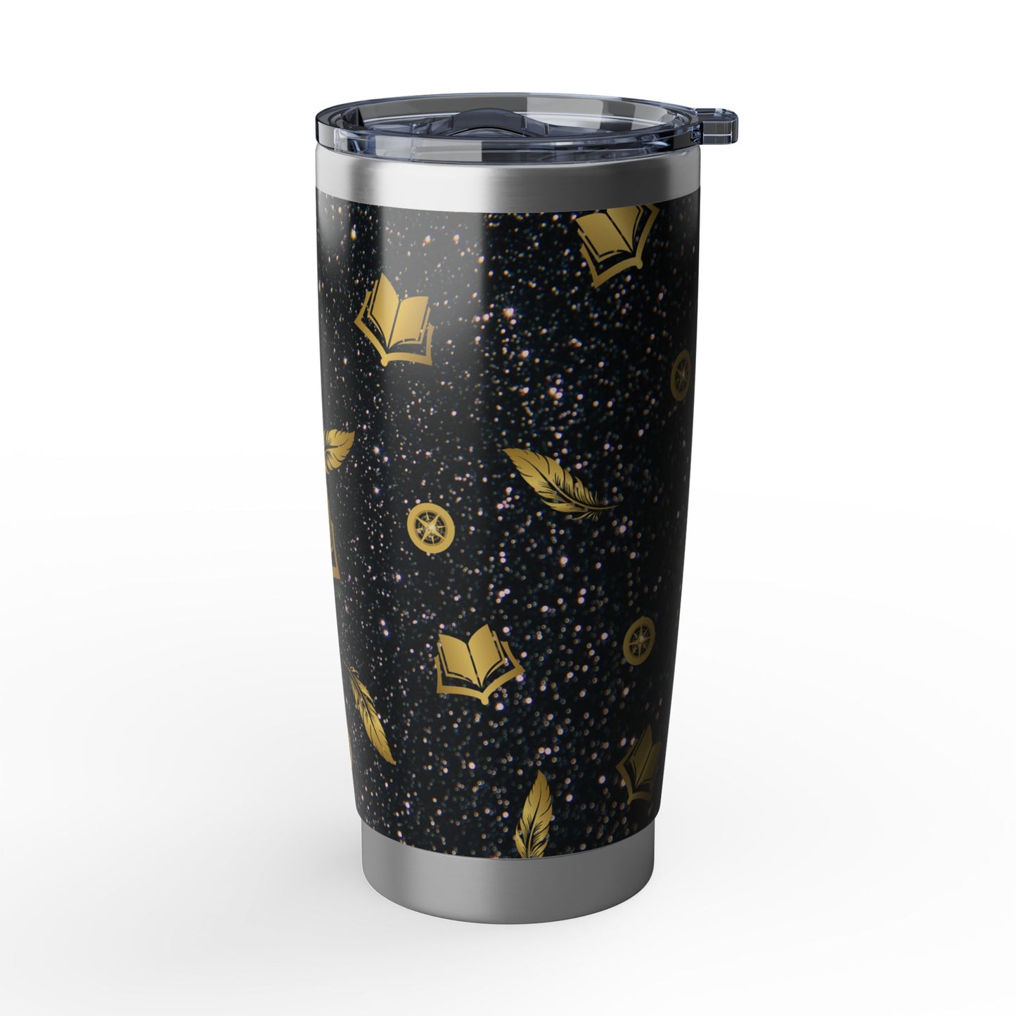 GBW Black Sparkle Sip & Story 20oz Tumbler