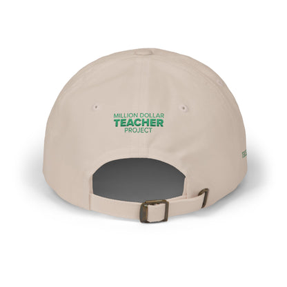 MDTP Teacher Fan Embroidered Cap - Neutral Colors