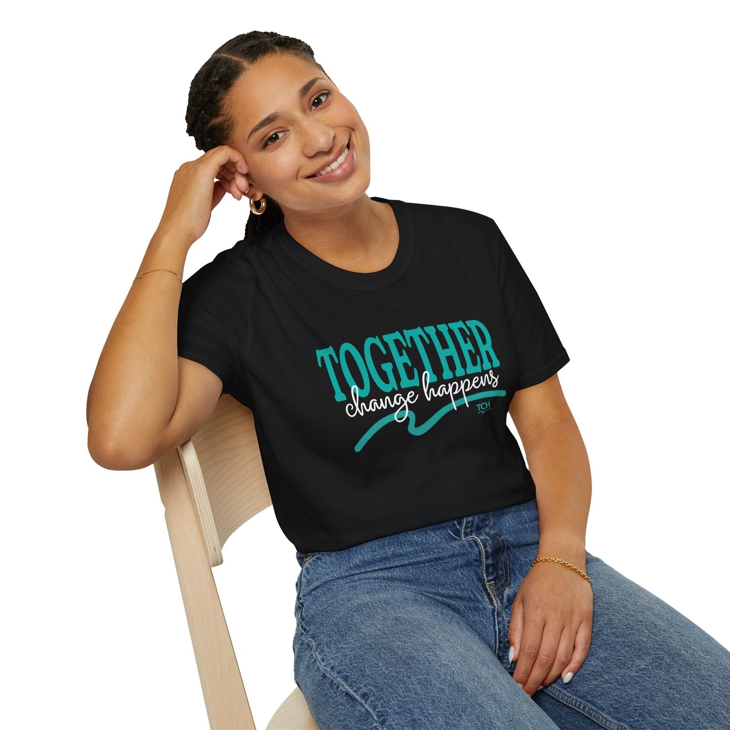 TCH Together Change Happens Crewneck Tee