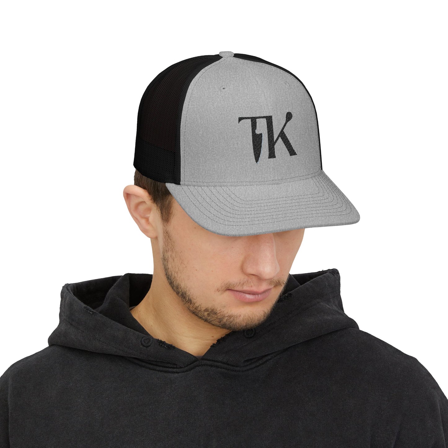 TK Embroidered Snapback Trucker Cap
