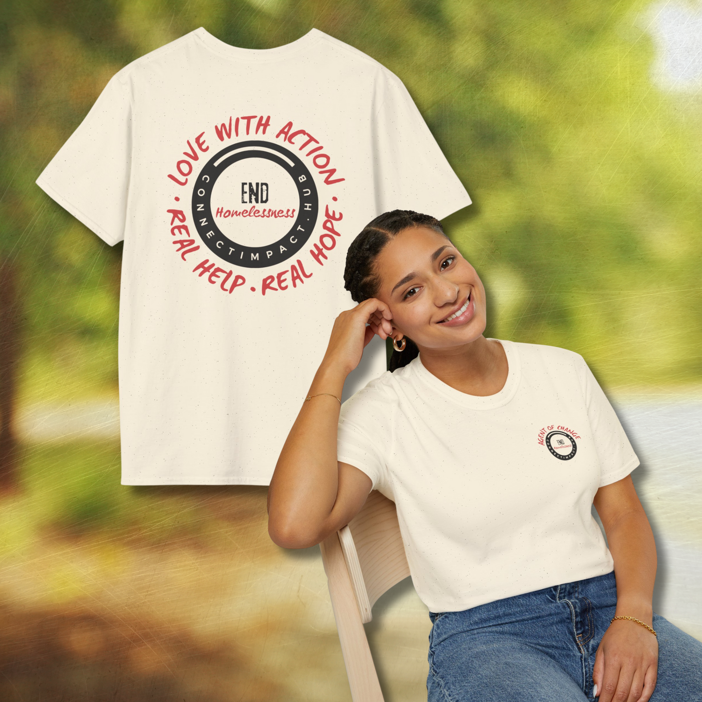 ConnectImpact Hub Agent of Change T-Shirt