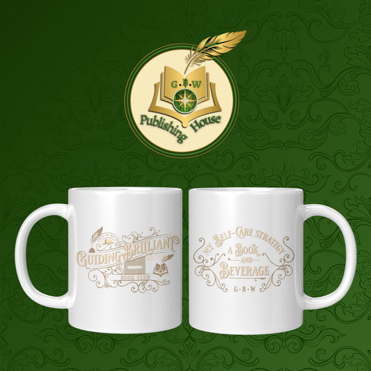 GBW Book Lovers Self Care Mug 11 oz White
