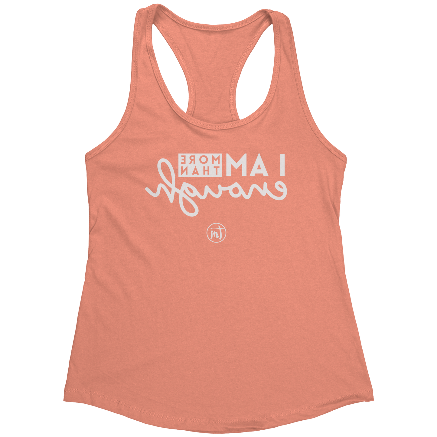 I_am_Enough_Selfie_Care_TME_Racerback_Ta_Light_Orange_Mockup.png