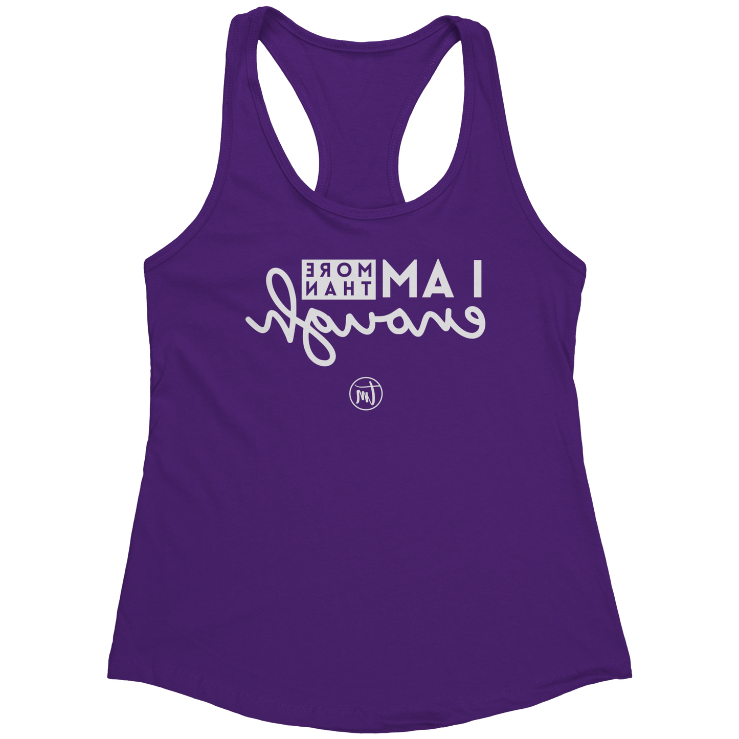 I_am_Enough_Selfie_Care_TME_Racerback_Ta_Purple_Rush_Mockup.png