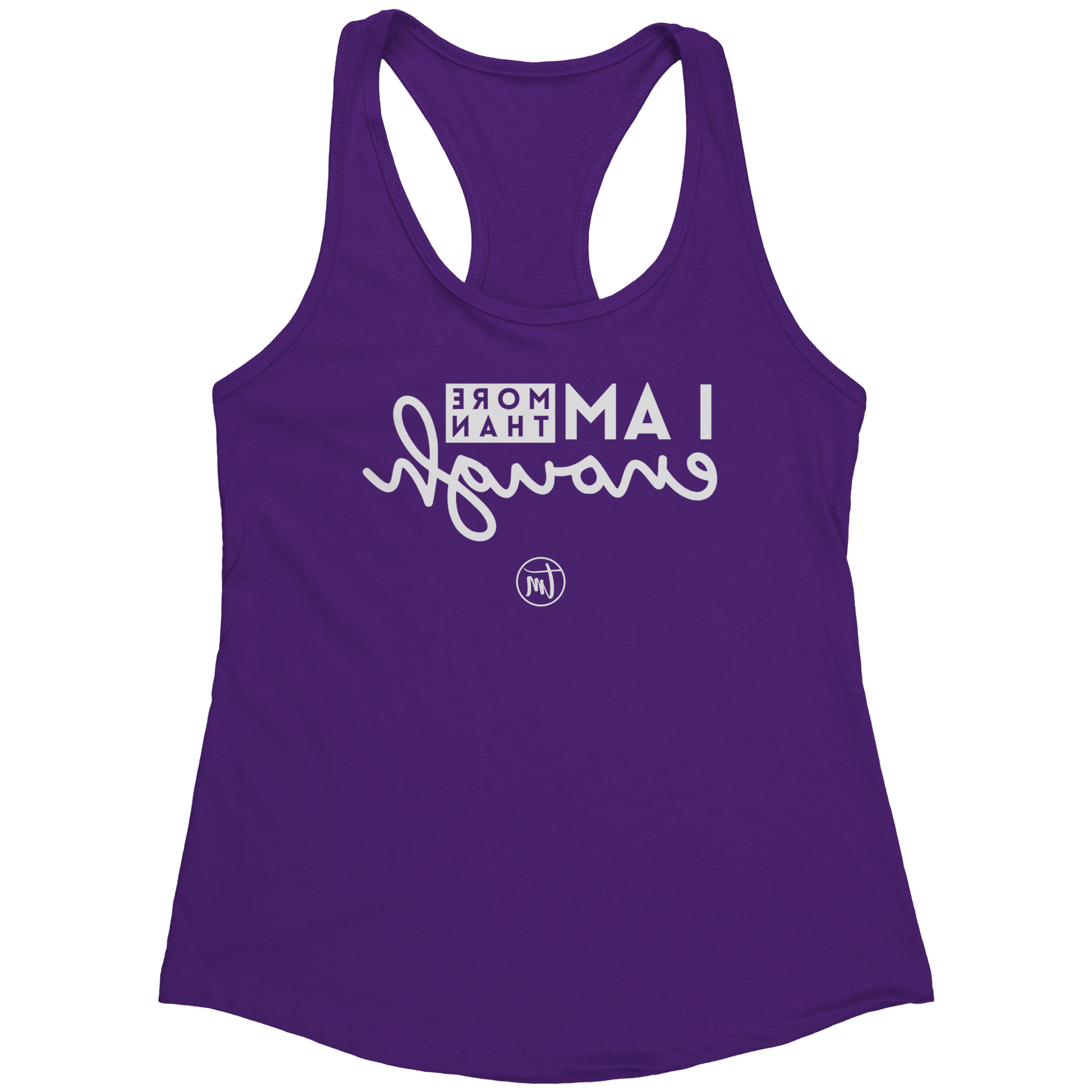 I_am_Enough_Selfie_Care_TME_Racerback_Ta_Purple_Rush_Mockup.png