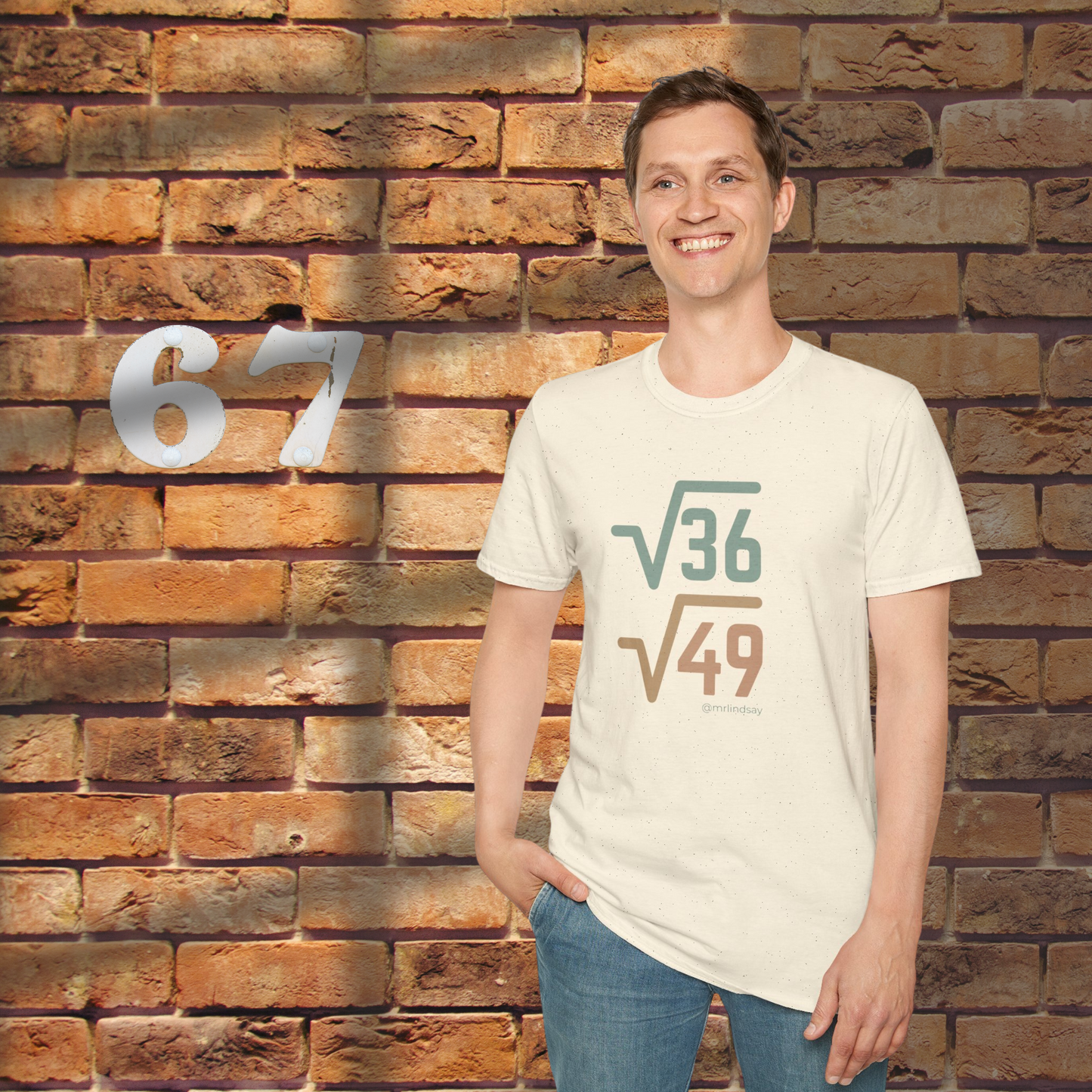 Mr. Lindsay Certified Square Root T-Shirt