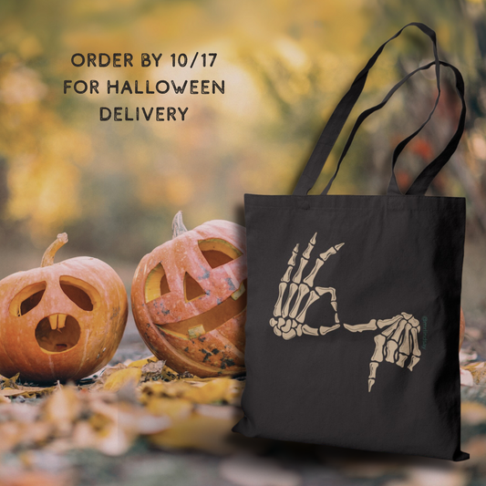 Mr. Lindsay Certified 67 Skeleton Canvas Tote Bag