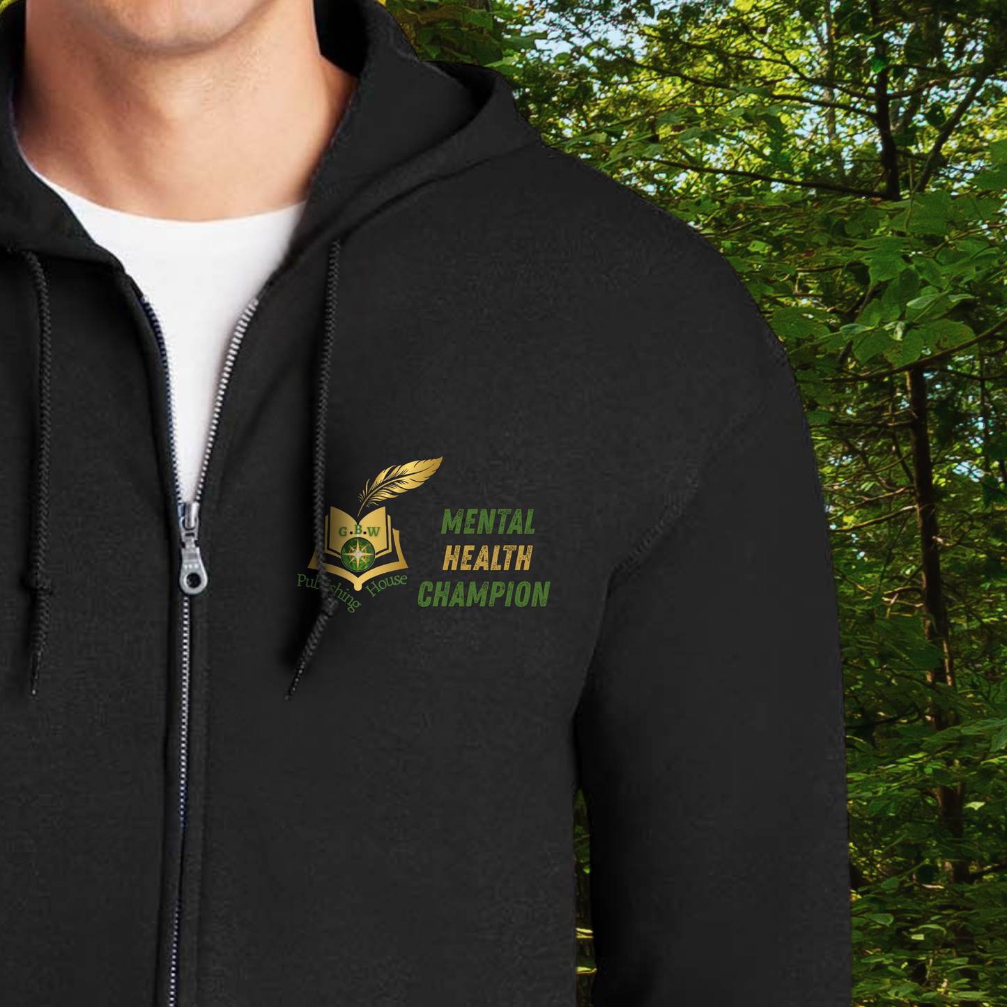 GBW Mental Health Champion Full-Zip Hoodie