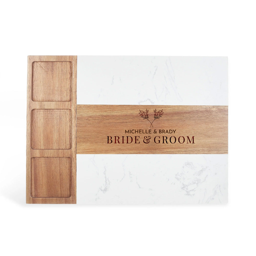 Marble Charcuterie Board for Family
