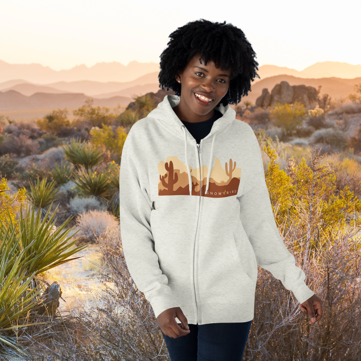 Snowbird Desert Ridgeline Zip Hoodie