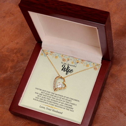 To My Beautiful Wife | You Are My Everything - Forever Love Necklace
