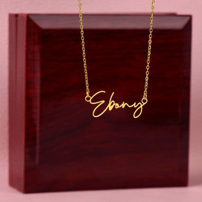 Daughter Graduation Custom Name Necklace from Mom
