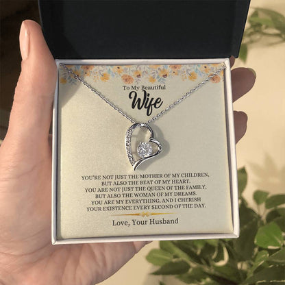 To My Beautiful Wife | You Are My Everything - Forever Love Necklace