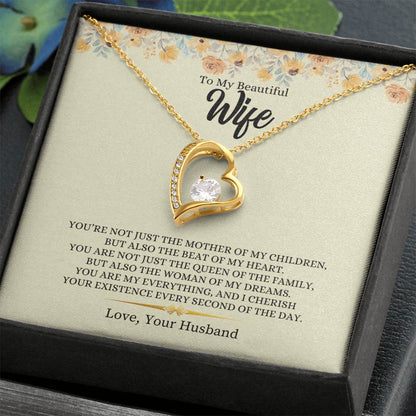 To My Beautiful Wife | You Are My Everything - Forever Love Necklace