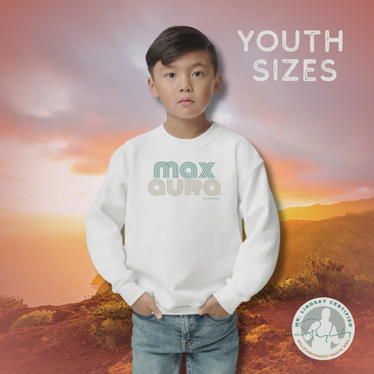 Mr. Lindsay Certified Max Aura Youth Crewneck Sweatshirt